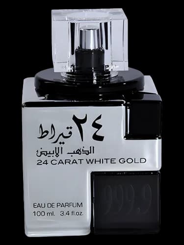 Lattafa 24 Carat White Gold